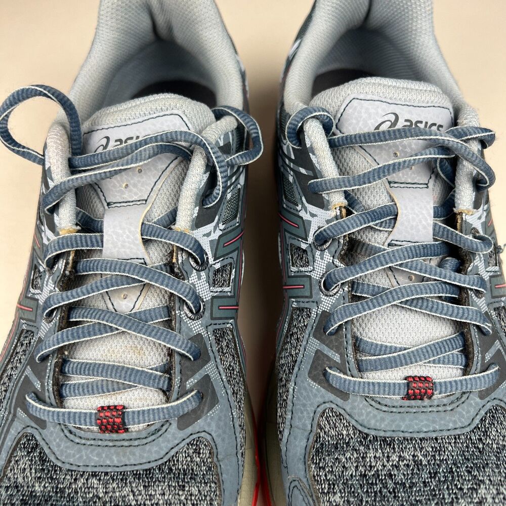 ASICS GEL-Venture 6 Women’s Sz 10 Trail Running Shoes Grey Pink Black T7G6N-9790 - Picture 8 of 9